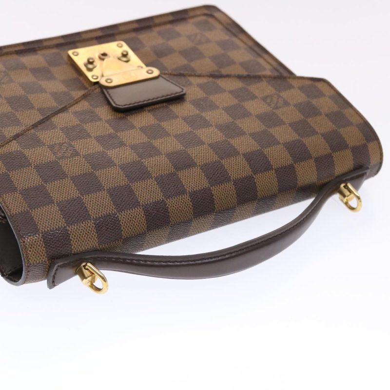 LOUIS VUITTON Damier Ebene Monceau 28 Hand Bag SPO 2way N48088 49347 - Logoexplore - Image 6