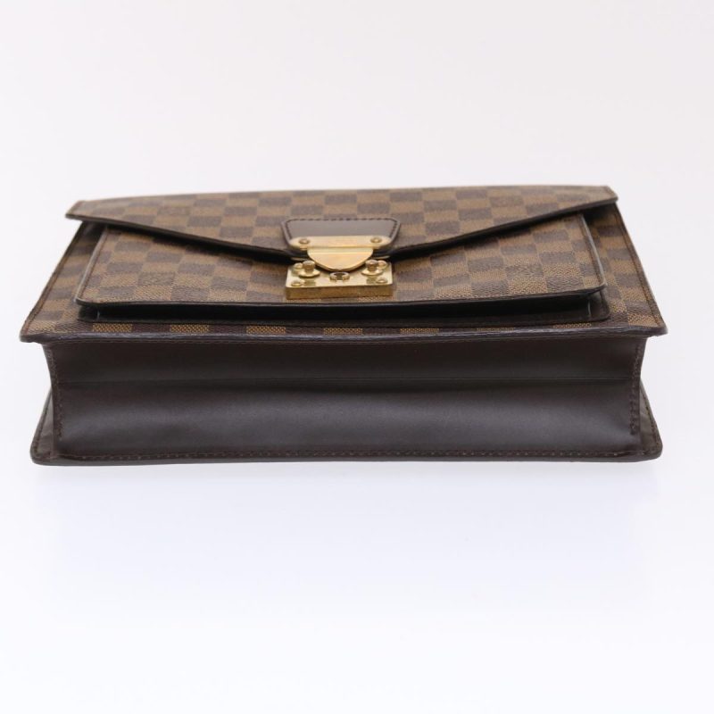 LOUIS VUITTON Damier Ebene Monceau 28 Hand Bag SPO 2way N48088 49347 - Logoexplore - Image 5