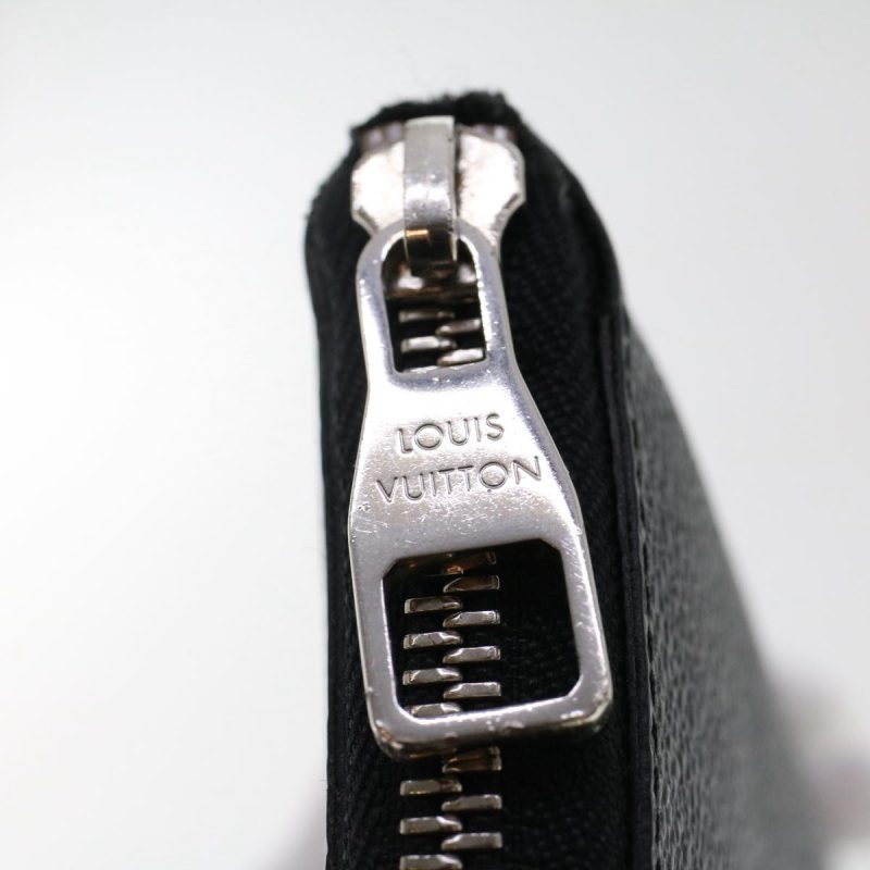 LOUIS VUITTON Damier Graphite Zippy Wallet Vertical Wallet - Logoexplore - Image 8