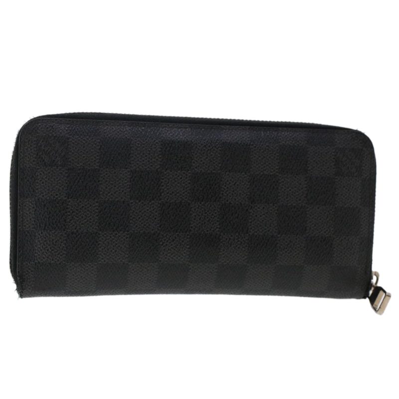 LOUIS VUITTON Damier Graphite Zippy Wallet Vertical Wallet - Logoexplore