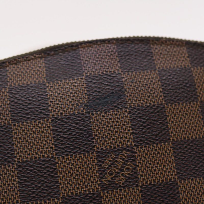 LOUIS VUITTON Damier Ebene Pochette Cosmetic PM Pouch - Logoexplore - Image 5