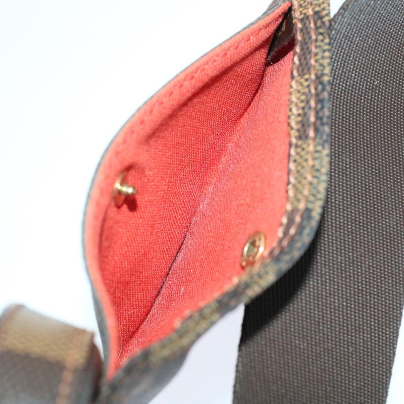 LOUIS VUITTON Damier Ebene Geronimos Shoulder Bag N51994 49533 - Logoexplore - Image 9