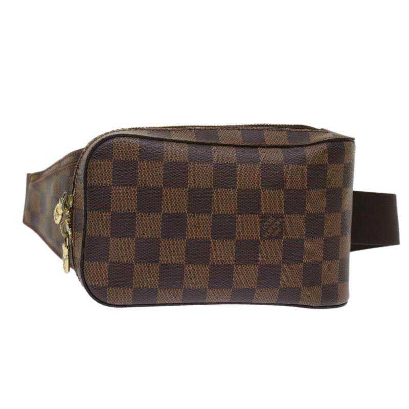 LOUIS VUITTON Damier Ebene Geronimos Shoulder Bag N51994 49533 - Logoexplore