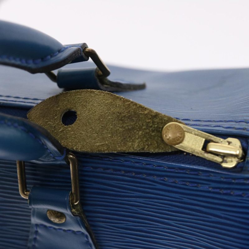LOUIS VUITTON Epi Speedy 25 Hand Bag Toledo Blue M43015 49569 - Logoexplore - Image 10