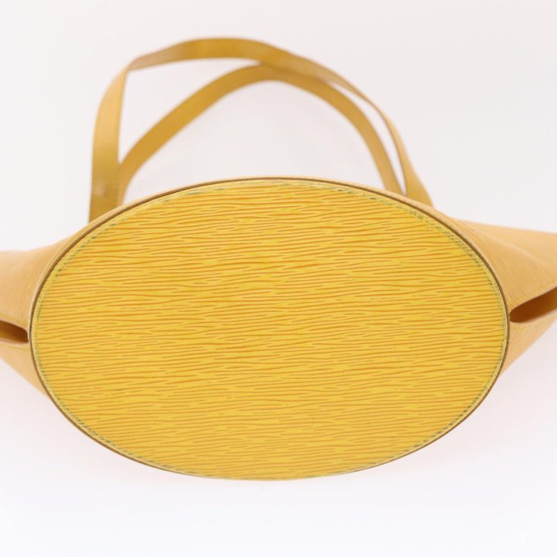 LOUIS VUITTON Epi Saint Jacques Shopping Shoulder Bag Yellow - Logoexplore - Image 5