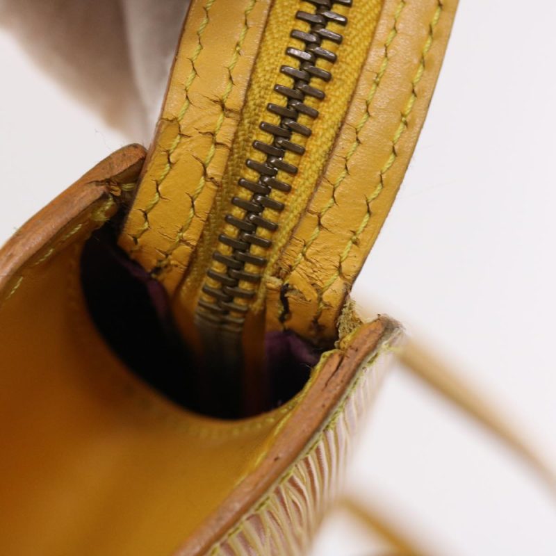 LOUIS VUITTON Epi Saint Jacques Shopping Shoulder Bag Yellow - Logoexplore - Image 7