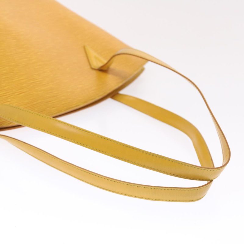 LOUIS VUITTON Epi Saint Jacques Shopping Shoulder Bag Yellow - Logoexplore - Image 8