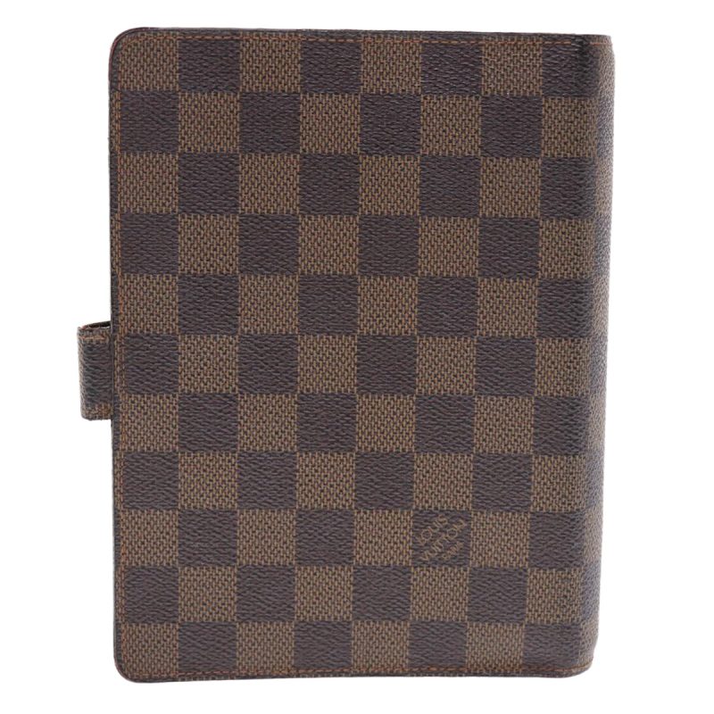 LOUIS VUITTON Damier Ebene Agenda MM Day Planner Cover - Logoexplore - Image 2