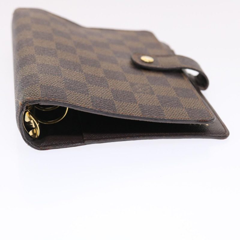 LOUIS VUITTON Damier Ebene Agenda MM Day Planner Cover - Logoexplore - Image 4