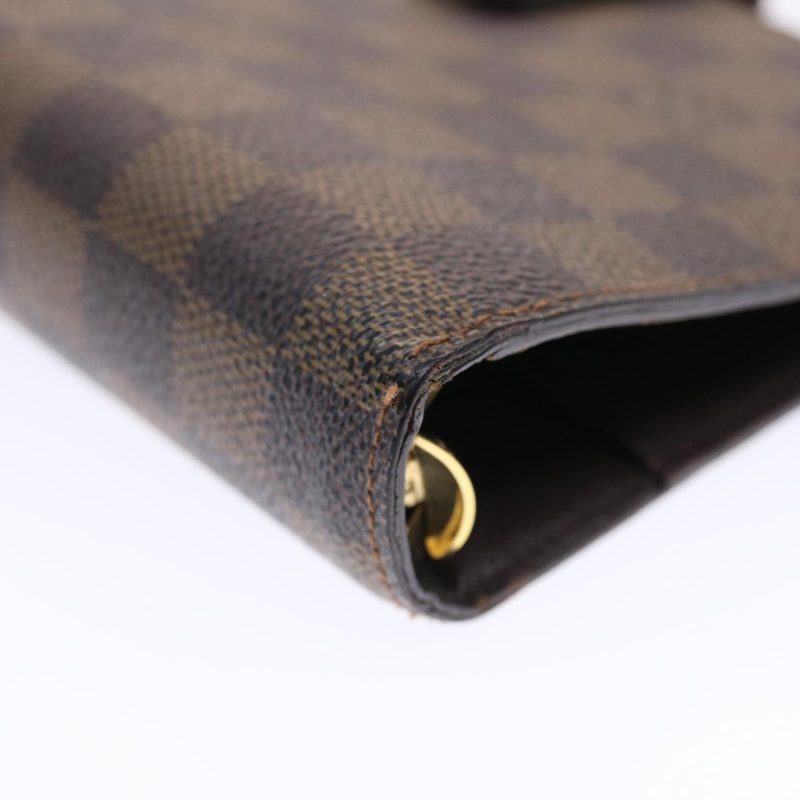 LOUIS VUITTON Damier Ebene Agenda MM Day Planner Cover - Logoexplore - Image 7