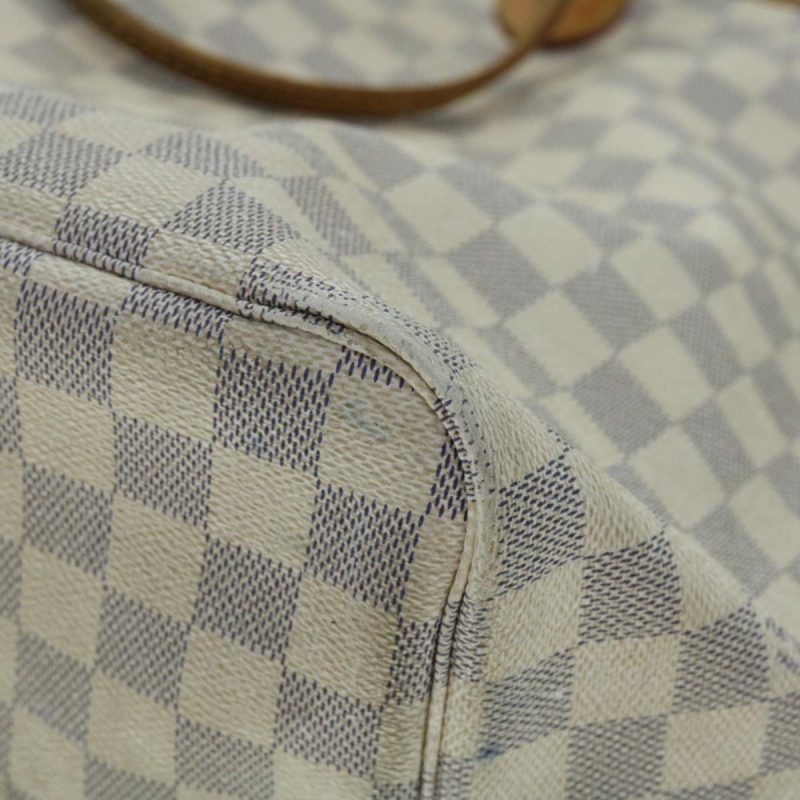 LOUIS VUITTON Damier Azur Neverfull GM Tote Bag - Logoexplore - Image 10