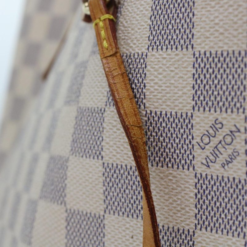 LOUIS VUITTON Damier Azur Neverfull GM Tote Bag - Logoexplore - Image 5