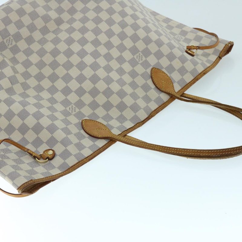 LOUIS VUITTON Damier Azur Neverfull GM Tote Bag - Logoexplore - Image 6