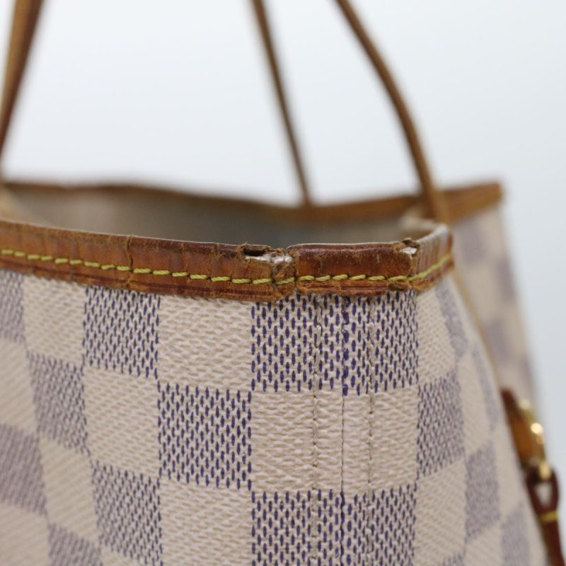 LOUIS VUITTON Damier Azur Neverfull GM Tote Bag - Logoexplore - Image 7