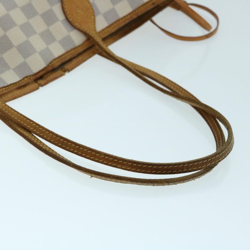 LOUIS VUITTON Damier Azur Neverfull GM Tote Bag - Logoexplore - Image 8