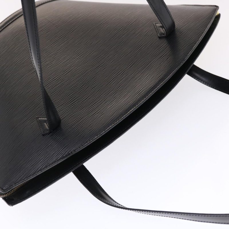 LOUIS VUITTON Epi Saint Jacques Shopping Shoulder Bag Black M52262 49768 - Logoexplore - Image 6