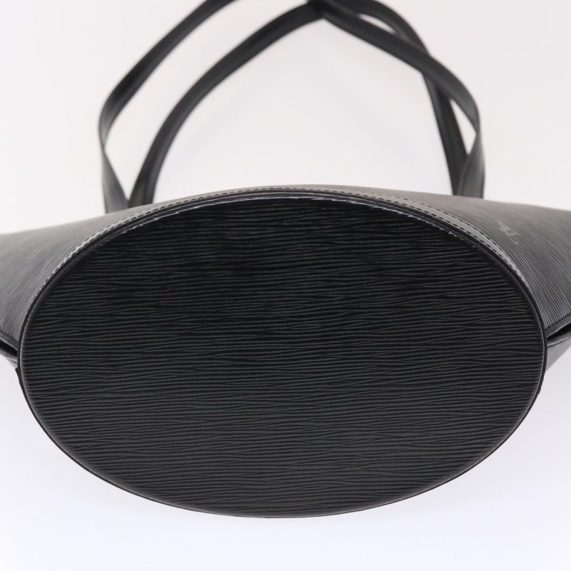 LOUIS VUITTON Epi Saint Jacques Shopping Shoulder Bag Black M52262 49768 - Logoexplore - Image 5