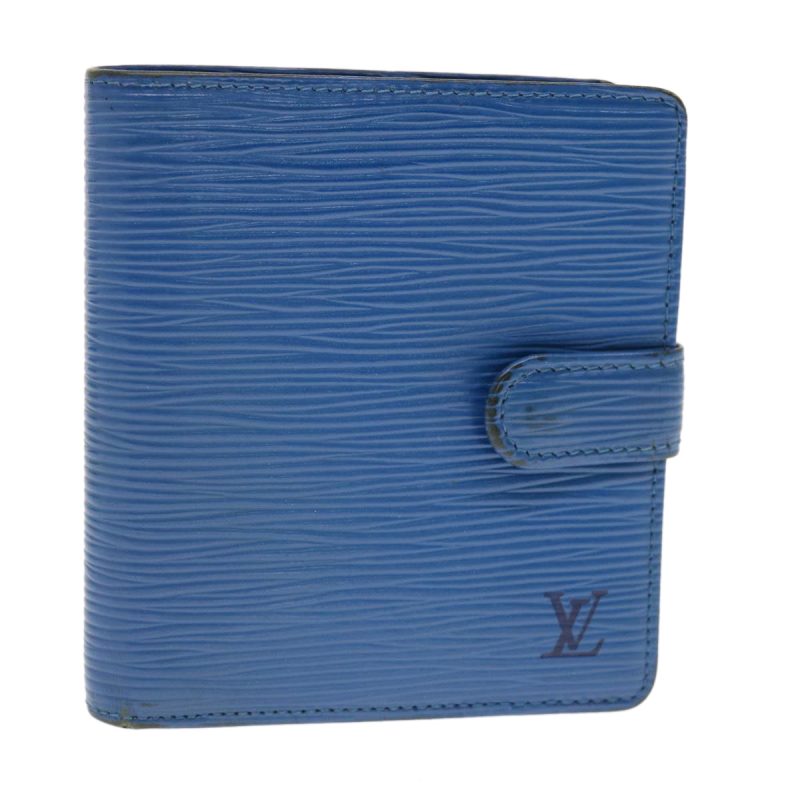 LOUIS VUITTON Epi Wallet Blue 49838 - Logoexplore