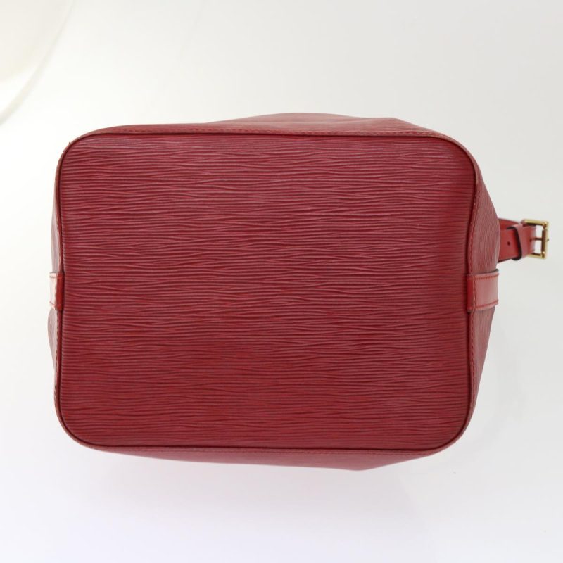 LOUIS VUITTON Epi Petit Noe Shoulder Bag Red M44107 49850 - Logoexplore - Image 6