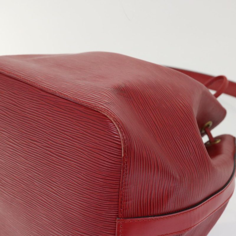 LOUIS VUITTON Epi Petit Noe Shoulder Bag Red M44107 49850 - Logoexplore - Image 10