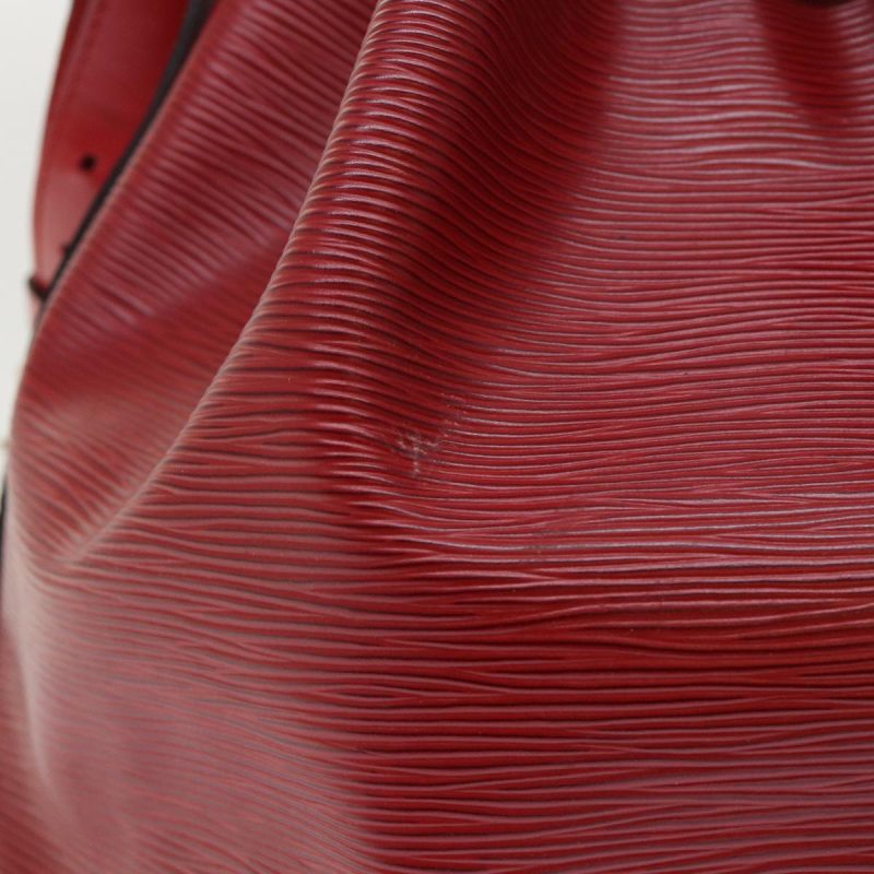 LOUIS VUITTON Epi Petit Noe Shoulder Bag Red M44107 49850 - Logoexplore - Image 3