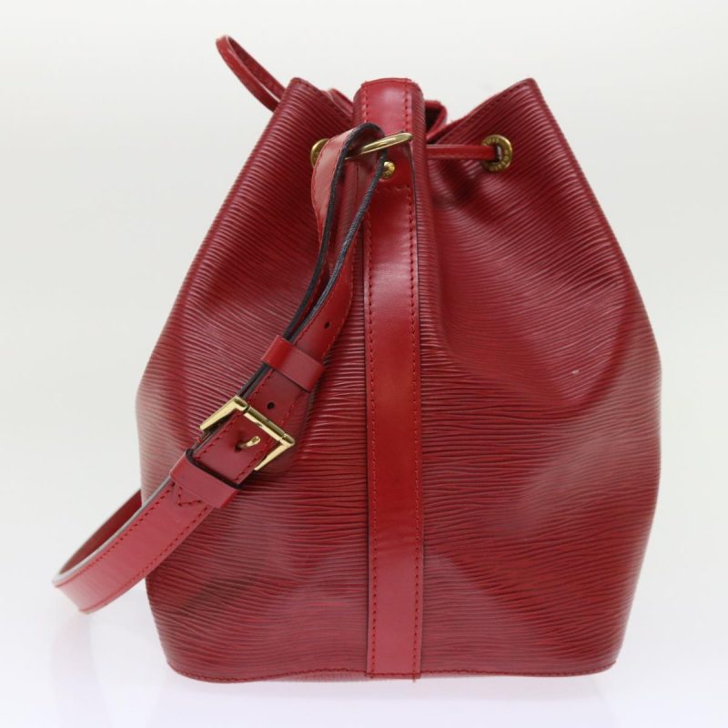 LOUIS VUITTON Epi Petit Noe Shoulder Bag Red M44107 49850 - Logoexplore - Image 5