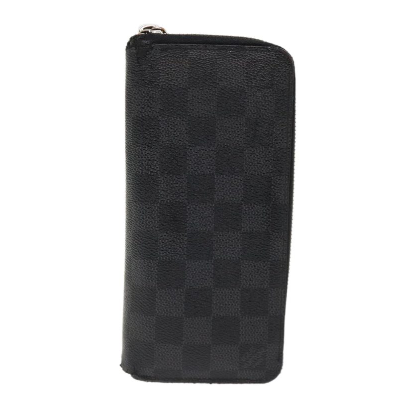LOUIS VUITTON Damier Graphite Zippy Wallet Vertical Wallet N63095 49953 - Logoexplore - Image 2