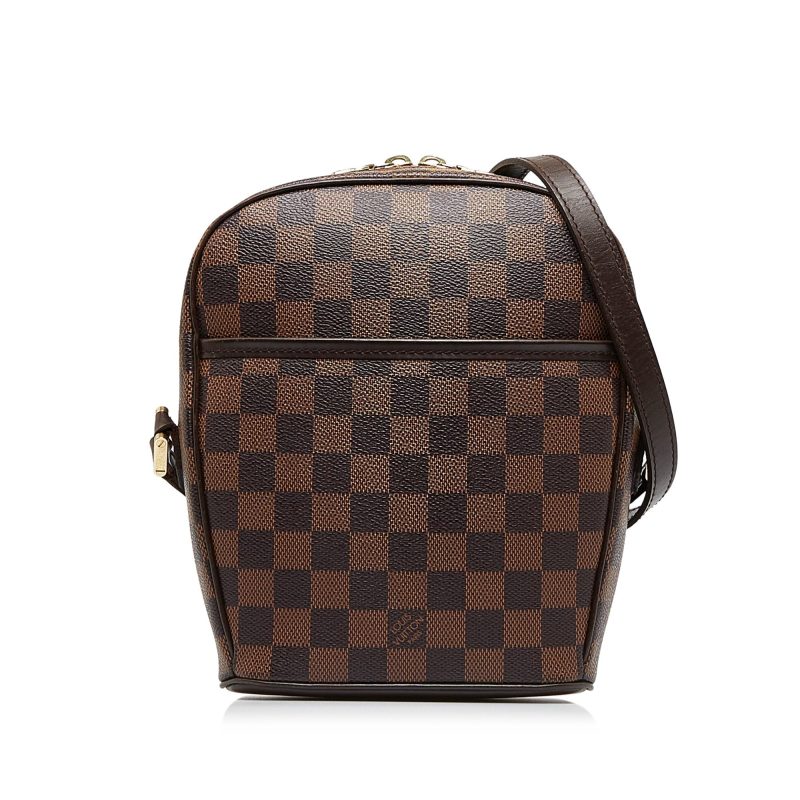 LOUIS VUITTON Damier Ebene Ipanema PM Crossbody Bag - Logoexplore