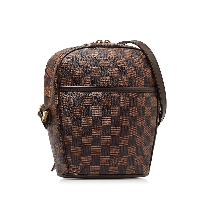 LOUIS VUITTON Damier Ebene Ipanema PM Crossbody Bag - Logoexplore - Image 2