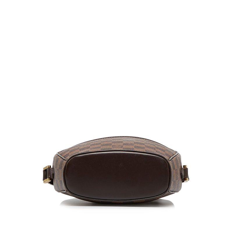 LOUIS VUITTON Damier Ebene Ipanema PM Crossbody Bag - Logoexplore - Image 4