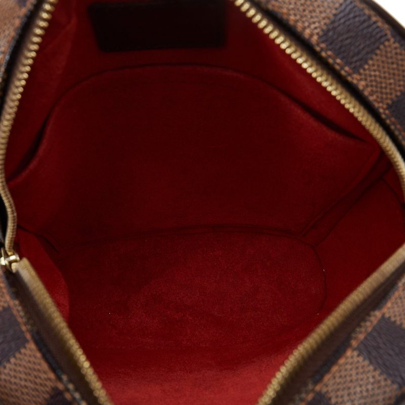 LOUIS VUITTON Damier Ebene Ipanema PM Crossbody Bag - Logoexplore - Image 5