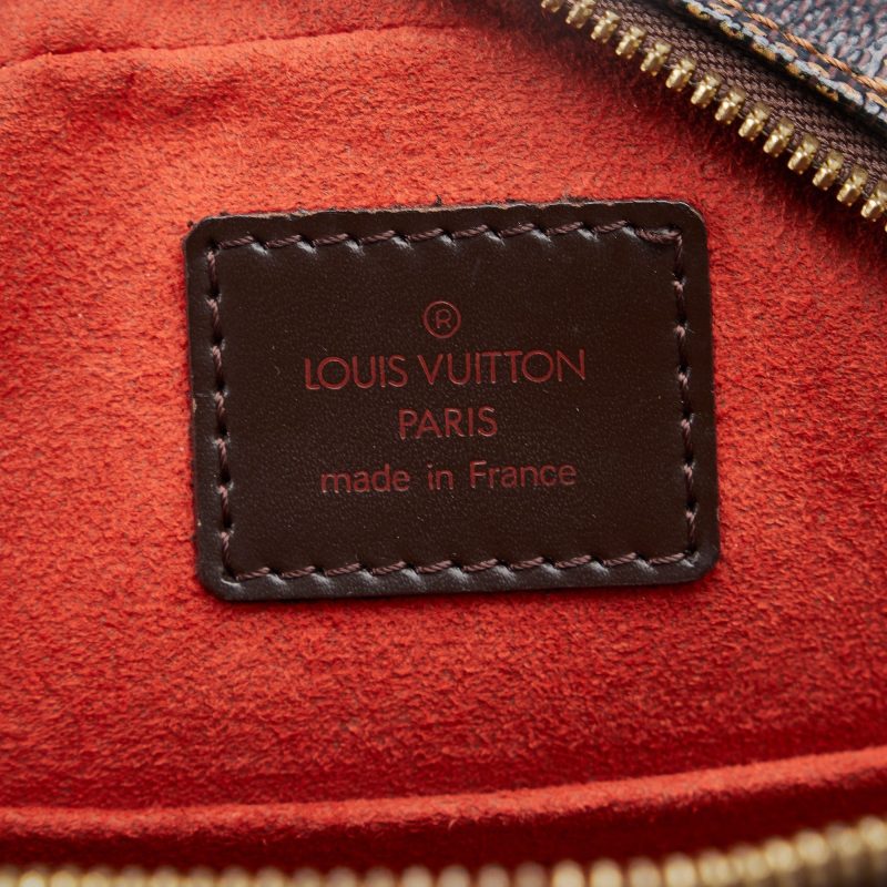 LOUIS VUITTON Damier Ebene Ipanema PM Crossbody Bag - Logoexplore - Image 7