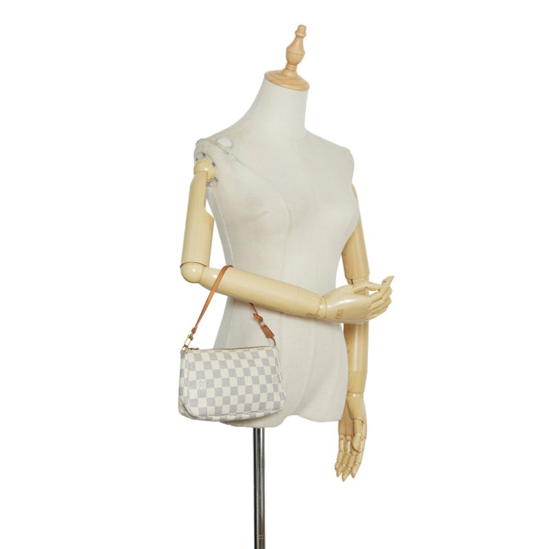 LOUIS VUITTON Damier Azur Pochette Accessoires Baguette - Logoexplore - Image 10