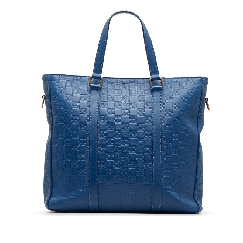 LOUIS VUITTON Damier Infini Tadao PM Satchel - Logoexplore