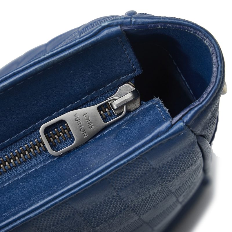 LOUIS VUITTON Damier Infini Tadao PM Satchel - Logoexplore - Image 9