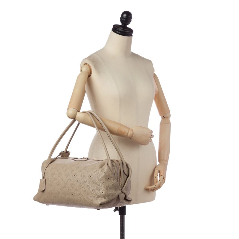 Louis Vuitton Galatea MM Brown Monogram Mahina - Logoexplore - Image 6
