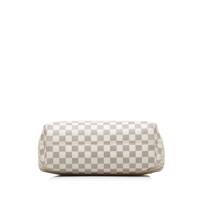 LOUIS VUITTON Damier Azur Graceful PM Shoulder Bag - Logoexplore - Image 4