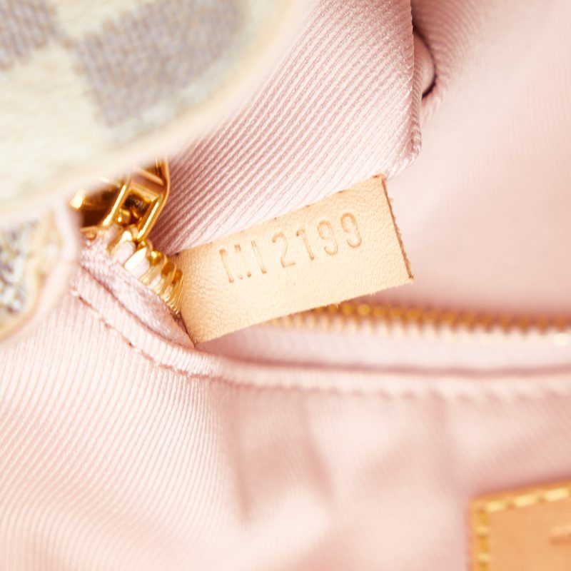 LOUIS VUITTON Damier Azur Graceful PM Shoulder Bag - Logoexplore - Image 8