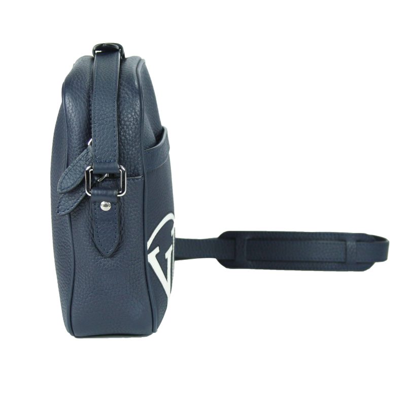 Louis Vuitton Danube LV Circle PM Blue Taurillon - Logoexplore - Image 5