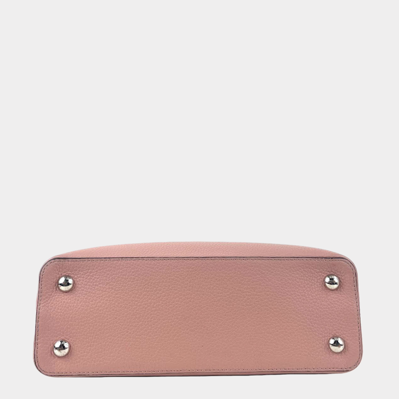 LOUIS VUITTON Capucines MM Taurillon Leather Pink - Logoexplore - Image 6