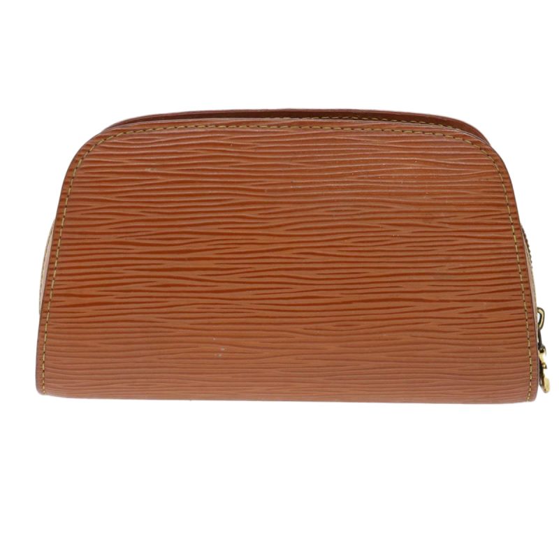 LOUIS VUITTON Epi Dauphine PM Pouch Brown M48443 50010 - Logoexplore - Image 2