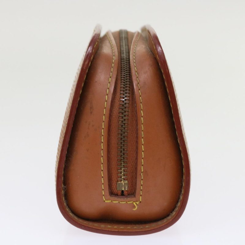 LOUIS VUITTON Epi Dauphine PM Pouch Brown M48443 50010 - Logoexplore - Image 3