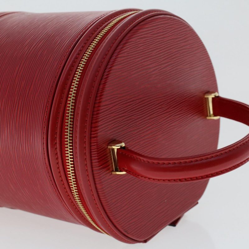 LOUIS VUITTON Epi Cannes Hand Bag Red M48037 - Logoexplore - Image 6