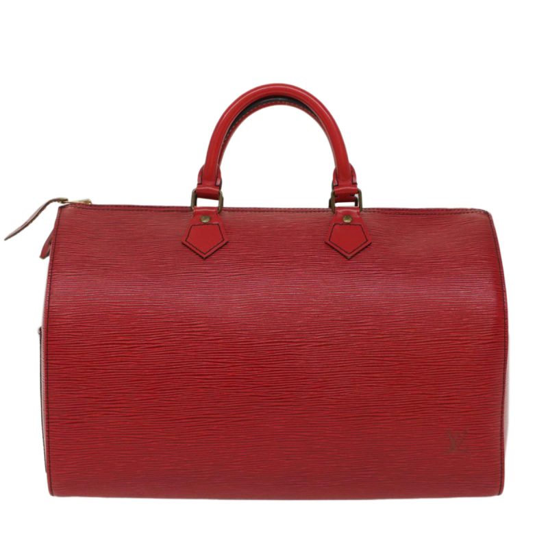 LOUIS VUITTON Epi Speedy 35 Hand Bag Castilian Red M42997 - Logoexplore - Image 3
