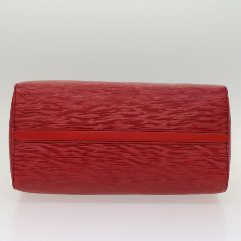 LOUIS VUITTON Epi Speedy 35 Hand Bag Castilian Red M42997 - Logoexplore - Image 9