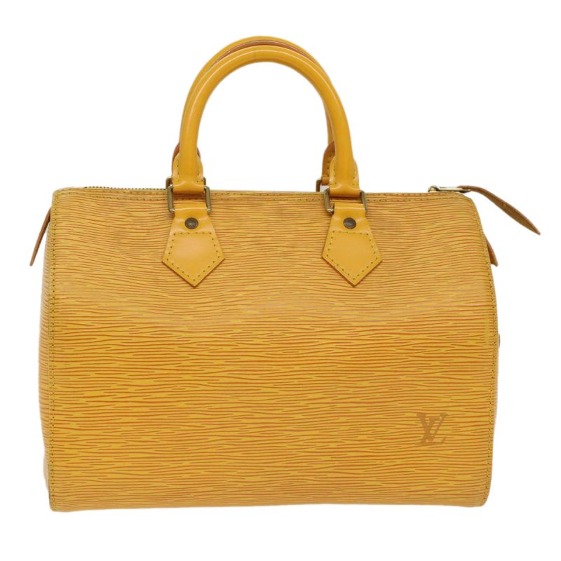 LOUIS VUITTON Epi Speedy 25 Hand Bag Tassili Yellow M43019 50100 - Logoexplore