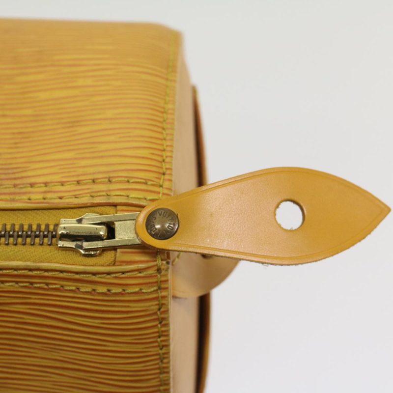 LOUIS VUITTON Epi Speedy 25 Hand Bag Tassili Yellow M43019 50100 - Logoexplore - Image 9