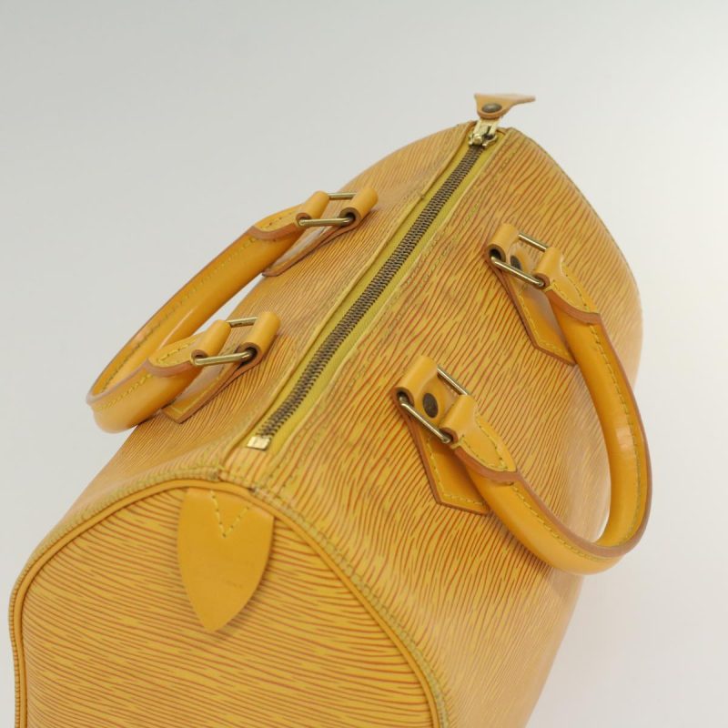 LOUIS VUITTON Epi Speedy 25 Hand Bag Tassili Yellow M43019 50100 - Logoexplore - Image 6