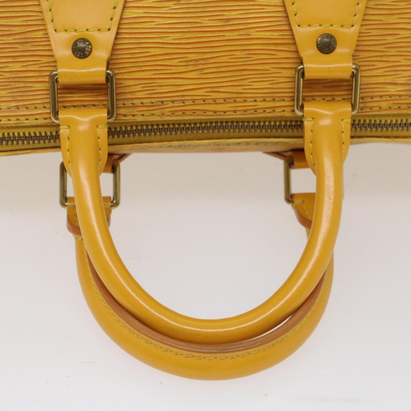 LOUIS VUITTON Epi Speedy 25 Hand Bag Tassili Yellow M43019 50100 - Logoexplore - Image 7