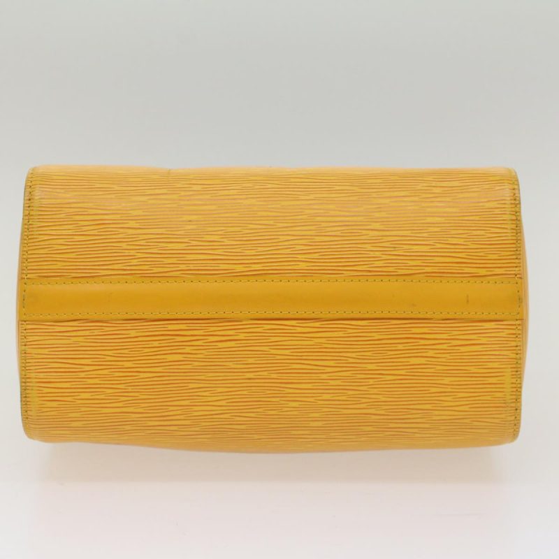 LOUIS VUITTON Epi Speedy 25 Hand Bag Tassili Yellow M43019 50100 - Logoexplore - Image 5